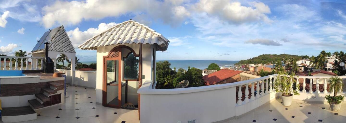 Castelo Do Ceu, Casa No Centro De Pipa Vista Mar Villa Praia de Pipa Exteriör bild